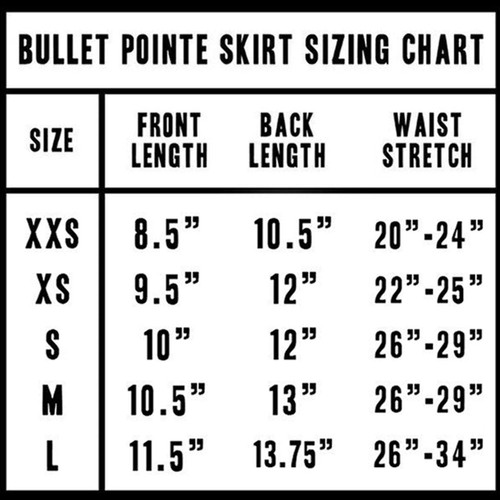 Bullet Pointe Ballet Apparel Co. Pull-On Skirt - Navy