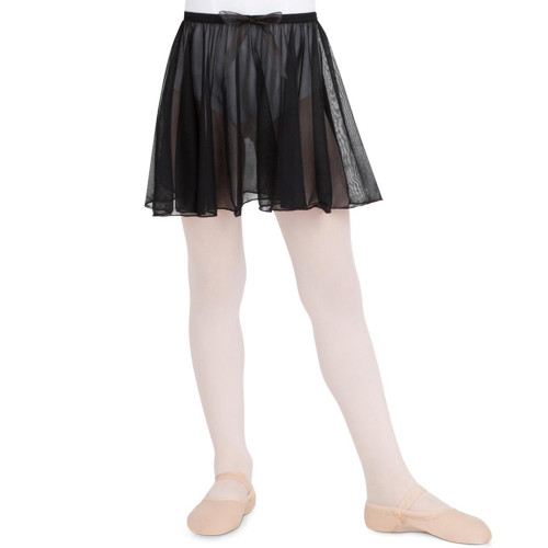 Capezio N1417C Children's Pull-On Circle Skirt - Black Capezio N1417C Children's Pull-On Circle Skirt - Black
