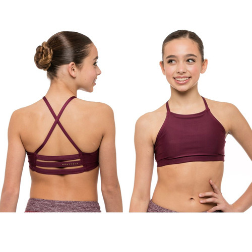 Adult XX-Small Honeycut Dancewear TAQ106 Comp Halter Bra Top