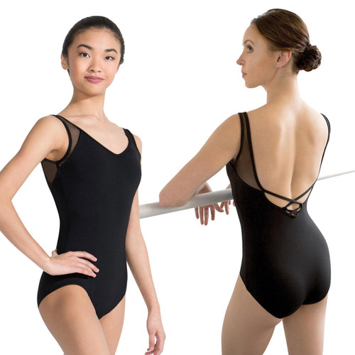 Adult Large Capezio MC829W V-Neck Tank Leotard