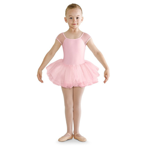 Bloch CL5562 Children's Hanami Cap Sleeve Leotard with Attached Tutu Skirt