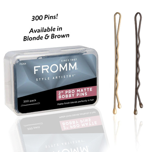 F526 1.75 Inch Hair Pins for Buns (300 Pack) - Lindens Dancewear