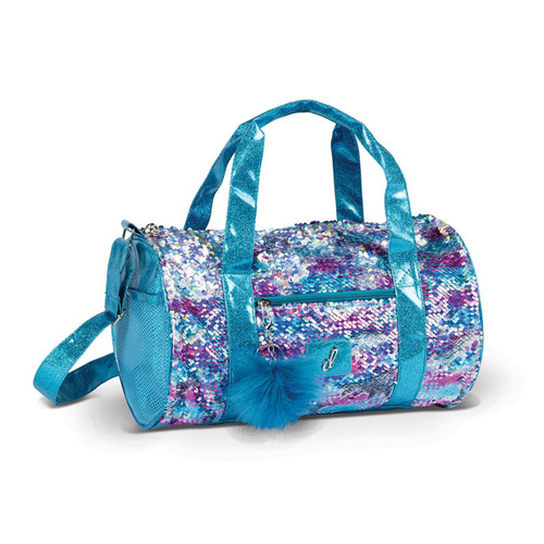 DanzNMotion B24503 Sparkling Fusion Sequin Duffle Dance Bag