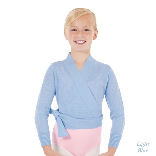 Child Large (12-14) Eurotard 72523c Soft Knit Ballet Wrap Sweater