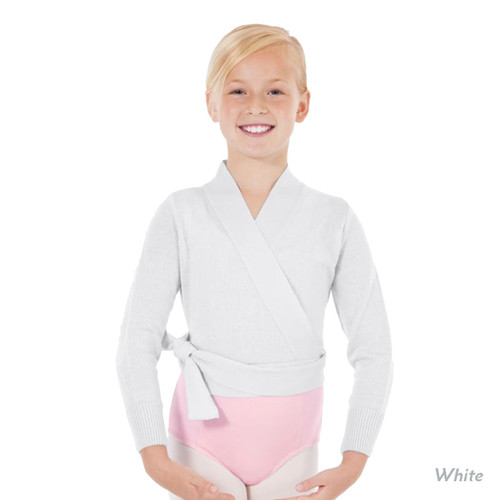 Child Small (4-6) Eurotard 72523c Soft Knit Ballet Wrap Sweater