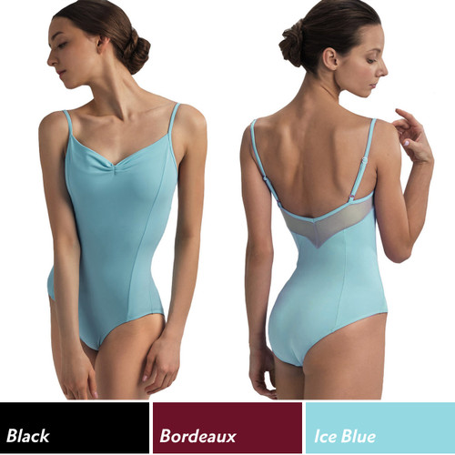 Nikolay DAD2001/2MPN Children's Little Ella Camisole Leotard with Mesh Back Detail