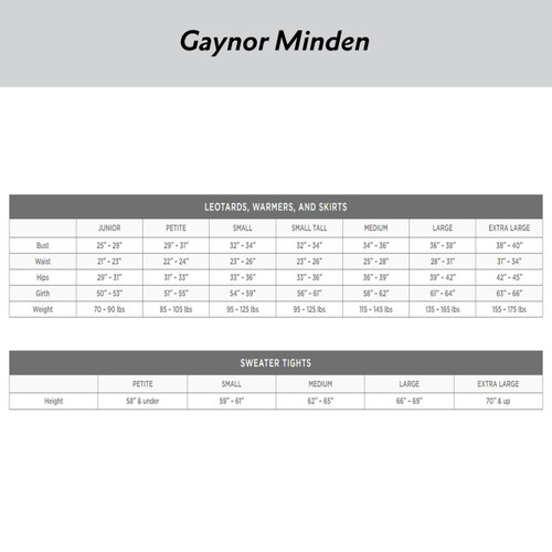 Gaynor Minden AL-130 Fierce Tank Leotard - Recycled Collection