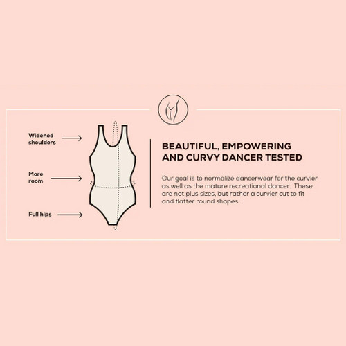 So Danca SL211 Marla Curvy Cut Leotard with Crossed Back Panels