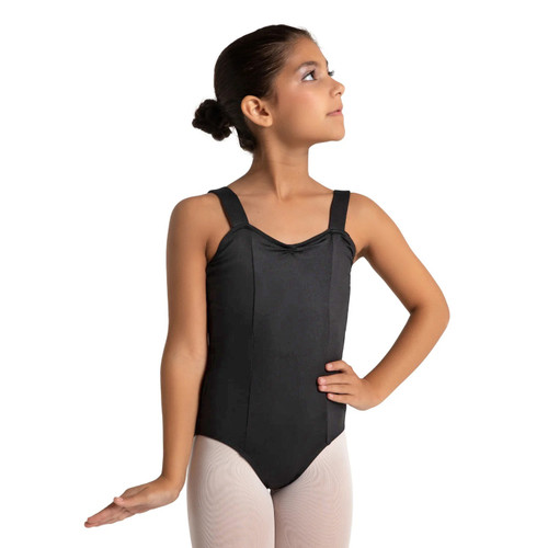 Capezio SE1012C Children's Studio Collection Wide Strap Pinch Front Tank Leotard Capezio SE1012C Children's Studio Collection Wide Strap Pinch Front Tank Leotard