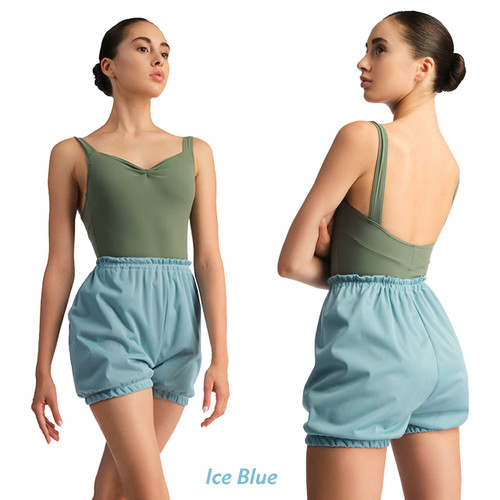 Nikolay 0408N Bae Heat Retention Warm-Up Shorts - Ice Blue
