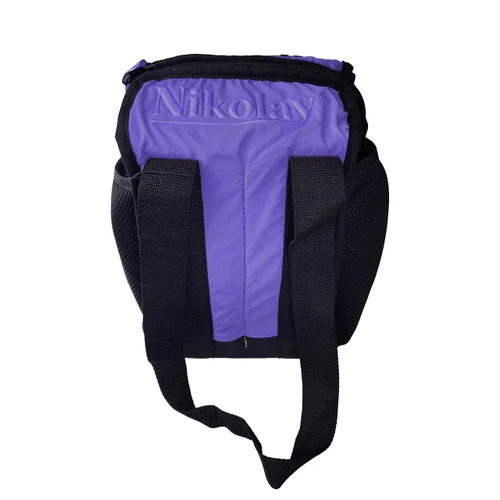 BC012BAN 4-Slot Pointe Shoe Bag with Two Side Pockets - Lavender (Bright Purple)