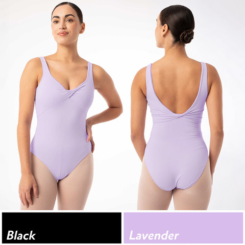 Intermezzo 31698 Fizza Tank Leotard with Twist Neckline