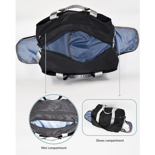 AK Dancewear A2212 CarryAll Dance Duffel Bag with Shoe Pocket