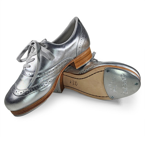 Capezio 960FH LIMITED EDITION Roxy Professional Tap Shoe - Silver Metallic