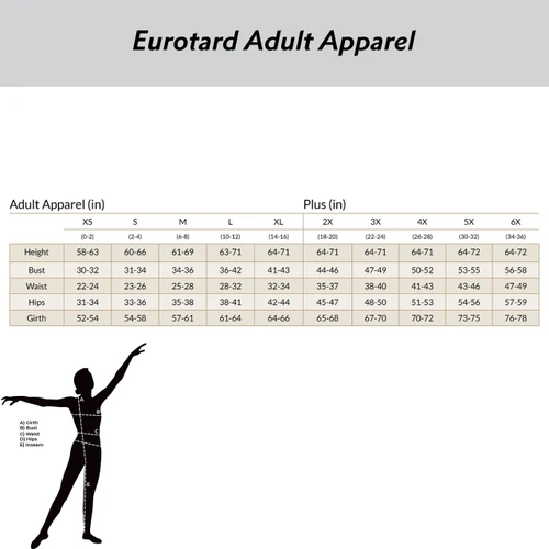 Eurotard 13524 Simplicity Praise Dress