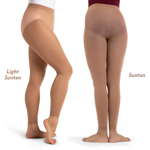 Capezio 1917 Adult Ultra Soft Footless Tights - Light Suntan, Suntan Capezio 1917 Adult Ultra Soft Footless Tights - Light Suntan, Suntan