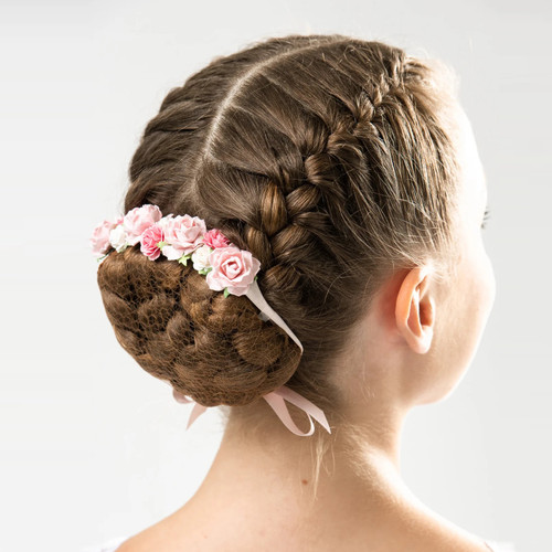 Danse de Paris A0005 Blush Pink Hair Blossom for Ballet Buns