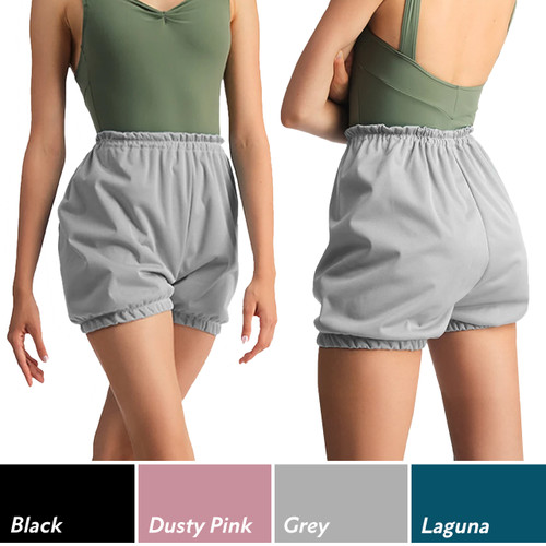 0406N Blossom-1 Heat Retention Warm-Up Knee-Length Shorts