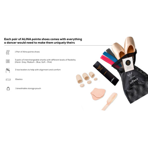 So Danca P95 Alina IV Pointe Shoe with Interchangeable Shank