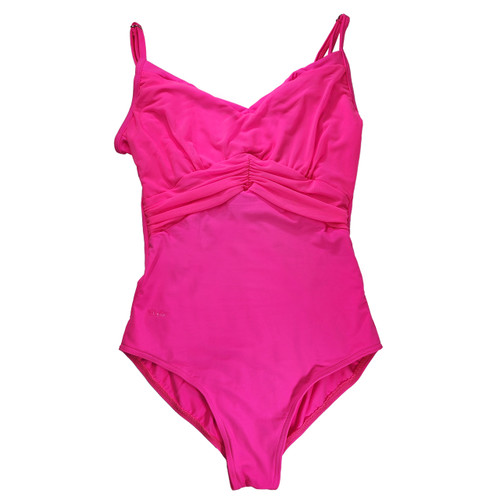 Nikolay DA5101MPN Vanity Camisole Leotard with Shirred Mesh Bodice