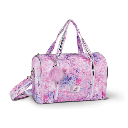 DanzNMotion B24509 Psychedelic Swirl Print Duffle Dance Bag