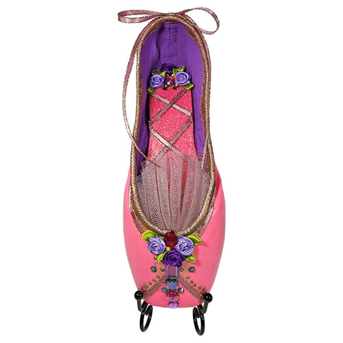 Bespoke Decorative Pointe Shoe - Waltz of the Flowers