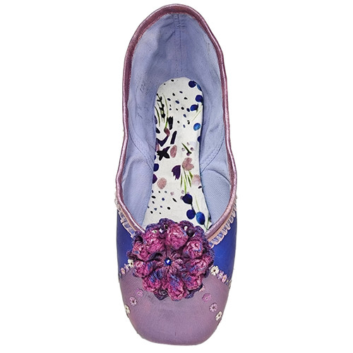 Bespoke Decorative Pointe Shoe - Iridescent Floral