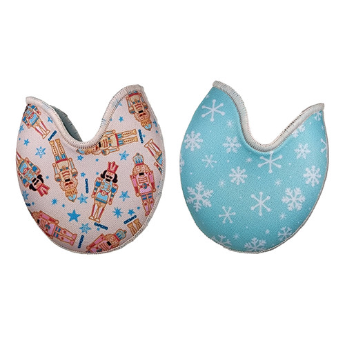 Capezio BH1762 Ouch Pouch Jr. Toe Padding - Limited Edition Reversible Nutcracker Print