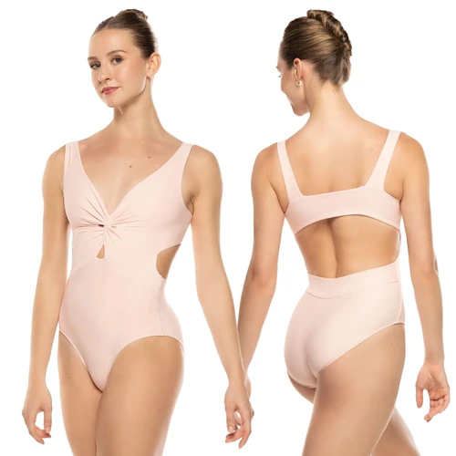 Eleve Dancewear Jackie Tank Leotard - Pink
