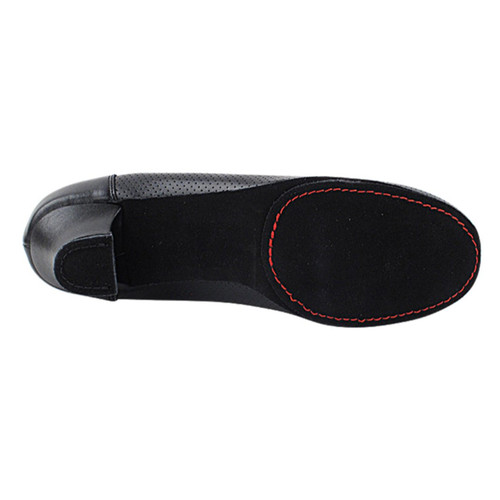 Very Fine Dance Shoes CD1122DB Women's Full Sole Ballroom Practice Shoes with 1.5" Heel