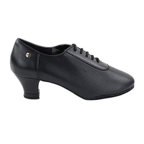Very Fine Dance Shoes CD1122DB Women's Full Sole Ballroom Practice Shoes with 1.5" Heel