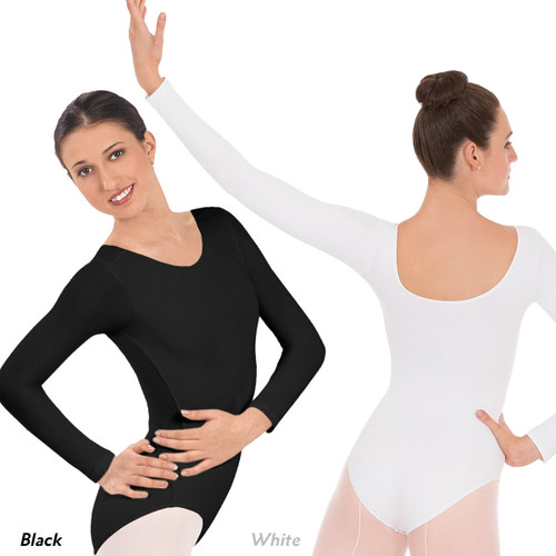 Eurotard 44265 Microfiber Long Sleeve Leotard