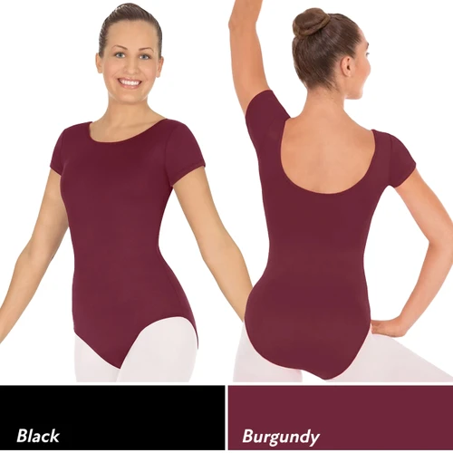 Eurotard 44475 Microfiber Short Sleeve Leotard