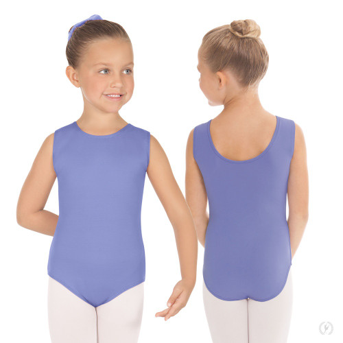 Eurotard 4489 Children's Microfiber Tank Leotard Lilac Eurotard 4489 Children's Microfiber Tank Leotard Lilac