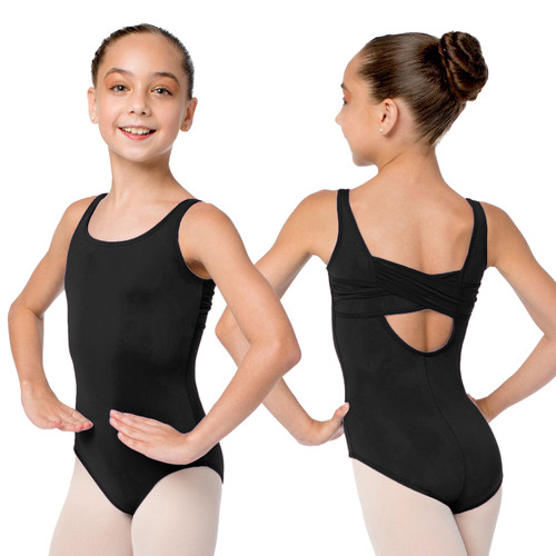 So Danca D172 Children's Marli Leotard with Crossed Back Panels