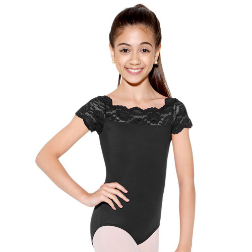 So Danca SL17 Children's Tilly Lace Cap Sleeve Leotard So Danca SL17 Children's Tilly Lace Cap Sleeve Leotard
