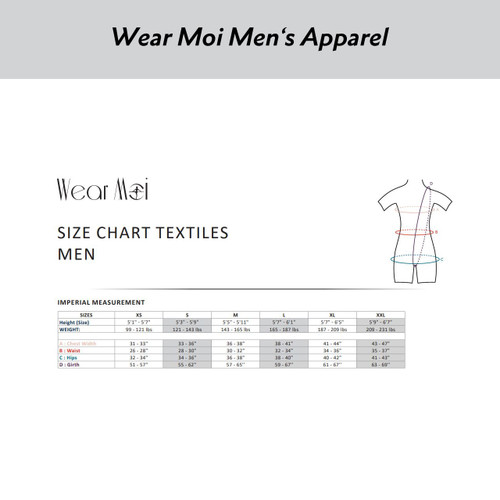 Wear Moi Orion Men's Microfiber Footed Tights