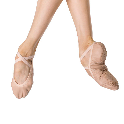 Wear Moi Pluton Stretch Leather Ballet Shoes