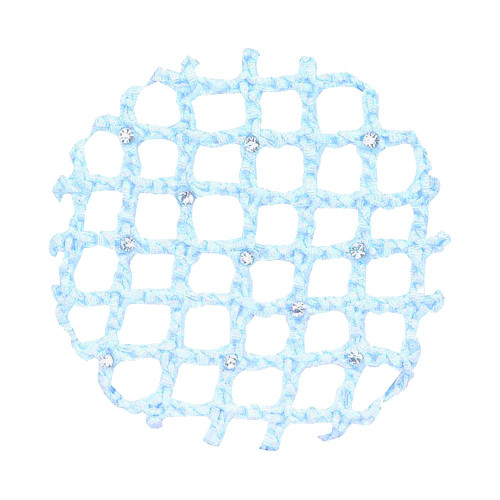 DanzNMotion 685 Crochet Bun Cover with Rhinestones DanzNMotion 685 Crochet Bun Cover with Rhinestones