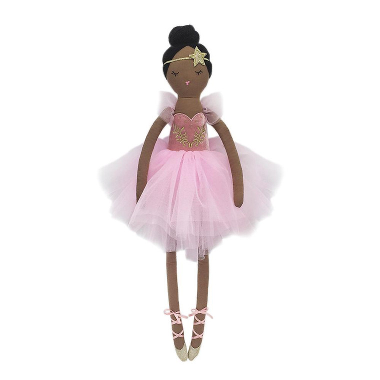 Mon Ami Designs 10289 20" Louise Prima Ballerina African American Doll