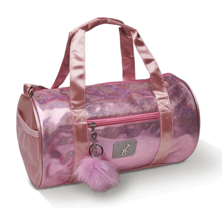 Danshuz B22513PK Glitter N' Dance Shimmer Duffel Bag