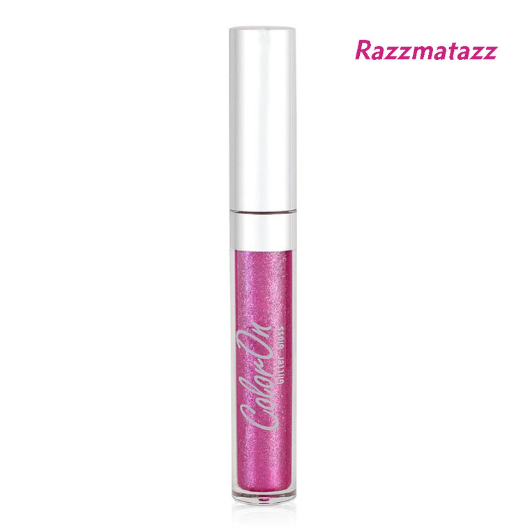 Pretty Girl Cosmetics Glitter Lip Gloss - Razzmatazz Raspberry