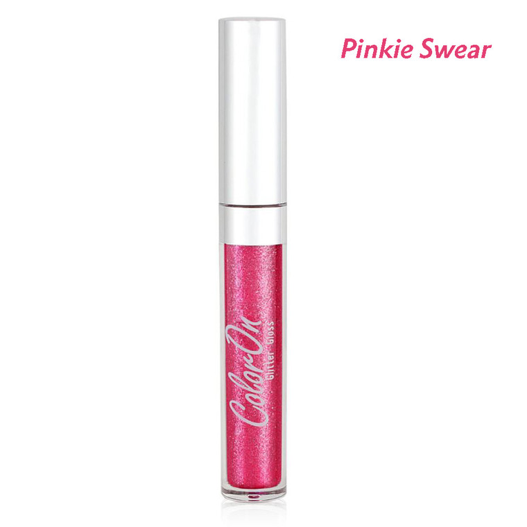 Pretty Girl Cosmetics Glitter Lip Gloss - Pinkie Swear Pink