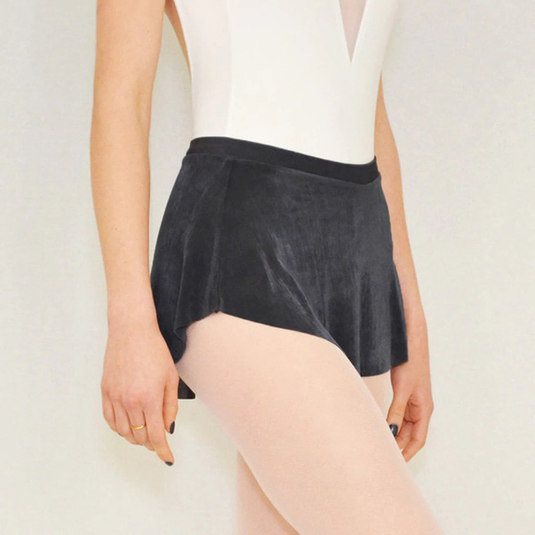 Bullet Pointe Ballet Apparel Co. Pull-On Skirt - Gunmetal