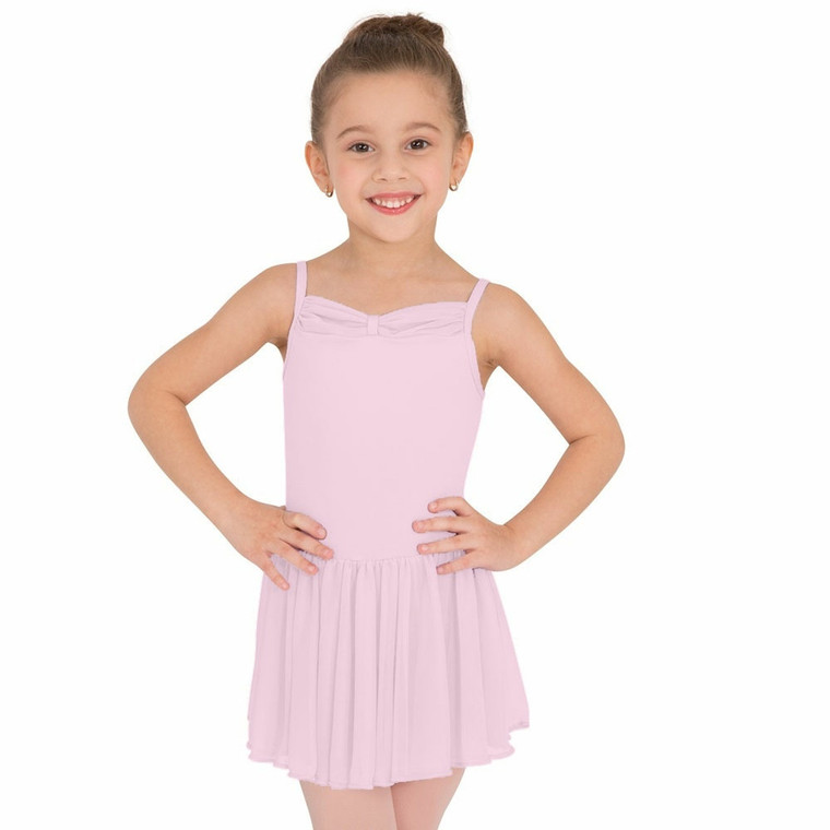 Child Medium (8-10) Body Wrappers 2248 Princess Aurora Camisole Leotard with Attached Skirt
