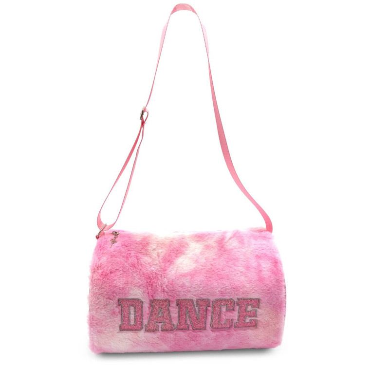 Capezio B286 Pink Faux Fur Dance Duffle