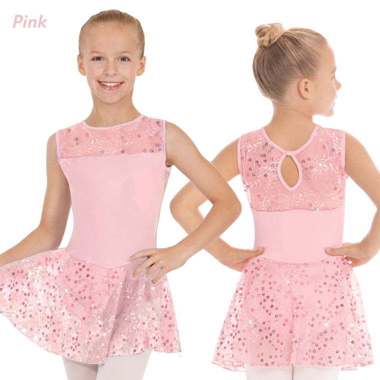 Eurotard 05457 Children's Enchanted Dreams Dance Dress Light Pink