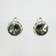 11mm Round Clip On Earrings with Genuine Swarovski Crystal