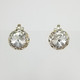 11mm Round Clip On Earrings with Genuine Swarovski Crystal