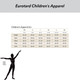 Eurotard 44464 Children's Short Sleeve Dance Dress Size Chart